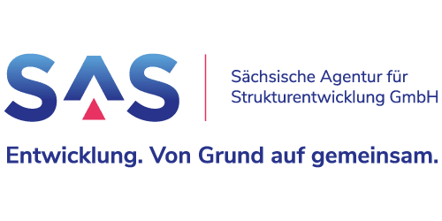 das Logo der Sächsischen Agentur für Strukturentwicklung